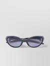 Oakley Oval Frame Sunglasses With Black Frame