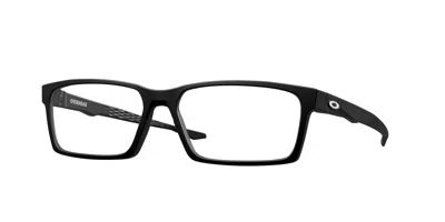 Oakley Overhead Demo Rectangular Men's Eyeglasses Ox8060 806001 59 In Black