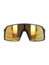 Oakley Oversized Rectangular Frame Sunglasses With Tinted Lenses In Black