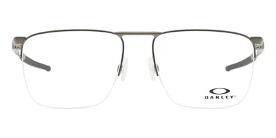 Oakley Ox3026 Voon Men's Glasses, Gunmetal, Size 55 In Gray