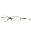 Oakley Ox3136 Men's Rectangle Eyeglasses In Pewter