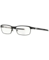 Oakley Ox3184 Men's Rectangle Eyeglasses In Black