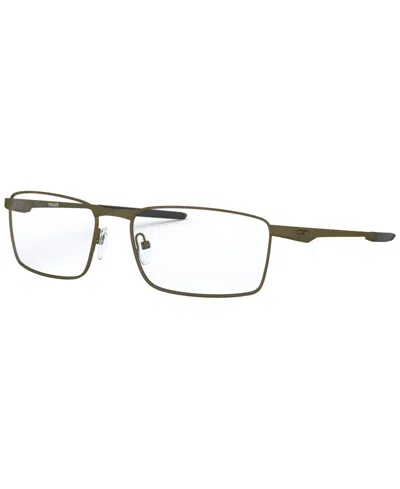 Oakley Ox3227 Men's Rectangle Eyeglasses In Silver Tone