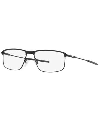 Oakley Ox5019 Socket Ti Men's Rectangle Eyeglasses In Satin Black