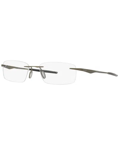 Oakley Ox5118 Men's Oval Eyeglasses In Pewter