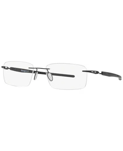 Oakley Ox5126 Men's Rectangle Eyeglasses In Matte Black