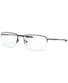 Oakley Ox5148 Men's Rectangle Eyeglasses In Black