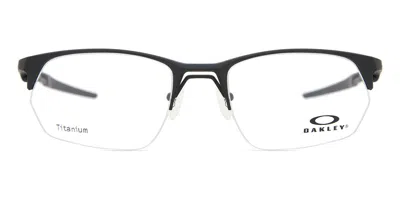 Oakley Ox5152 Wire Tap 2.0 Rx 515201 Occhiali Da Vista Neri Per Uomo (solo Montatura) In Black