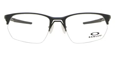 Oakley Ox5152 Wire Tap 2.0 Rx 515203 Occhiali Da Vista Grigi Per Uomo (solo Montatura) In Black
