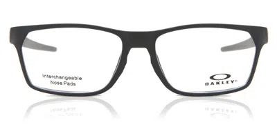 Oakley Ox8032 Hex Jector 803201 Occhiali Da Vista Neri Per Uomo (solo Montatura) In Black