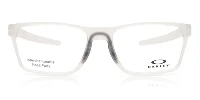 Oakley Ox8032 Hex Jector Men's Glasses, Clear, Size 55 In White