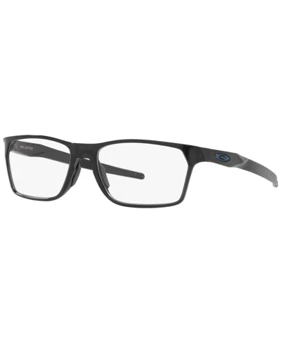 Oakley Ox8032 Men's Rectangle Eyeglasses In Black Ink