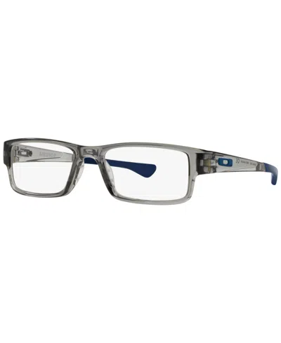 Oakley Ox8046 Airdrop Men's Rectangle Eyeglasses In Grey