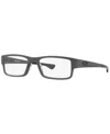 Oakley Ox8046 Airdrop Men's Rectangle Eyeglasses In Light Gray