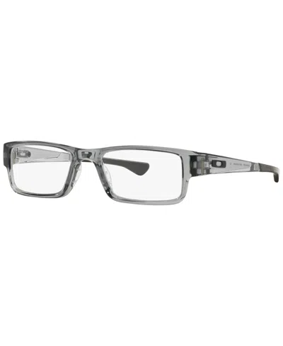 Oakley Ox8046 Men's Rectangle Eyeglasses In Gray