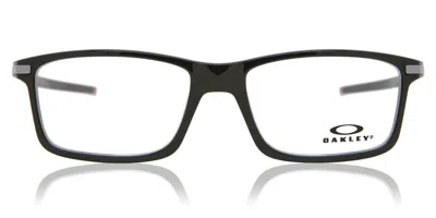 Oakley Ox8050 Pitchman 805015 Occhiali Da Vista Neri Per Uomo (solo Montatura) In Black