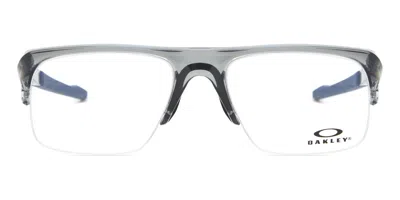 Oakley Ox8061 Plazlink Men's Glasses, Clear, Size 58 In Metallic