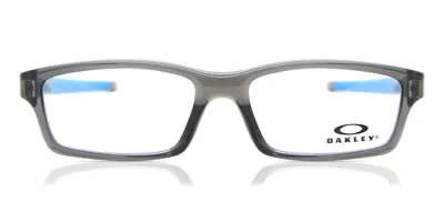 Oakley Ox8111 Crosslink Youth Asian Fit Men's Glasses, Grey, Size 53 In Gray