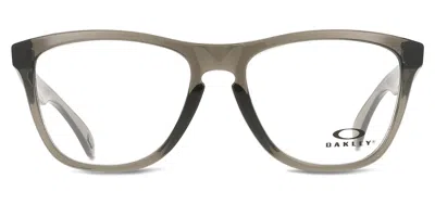 Oakley Ox8137a Frogskins Rx Asian Fit Men's Glasses, Clear, Size 55 In Gray
