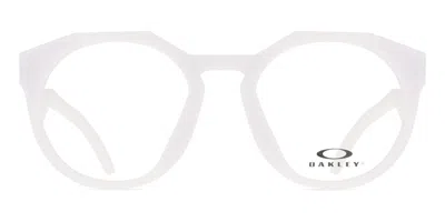 Oakley Ox8139 Hstn Rx Men's Glasses, White, Size 50 In Gray