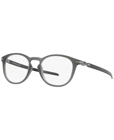Oakley Ox8149 Men's Round Eyeglasses In Gray