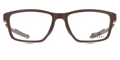 Oakley Ox8153 Metalink Men's Glasses, Brown, Size 53