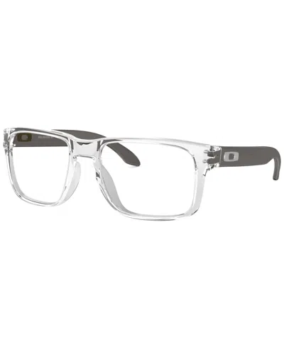 Oakley Ox8156 Men's Square Eyeglasses In Clear