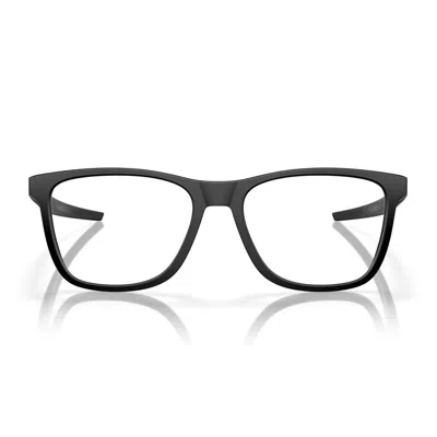 Oakley Satin Grey Acetate Optical Glasses In Black