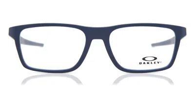 Oakley Ox8164 Port Bow 816403 Occhiali Da Vista Blu Per Uomo (solo Montatura) In Red
