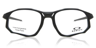 Oakley Ox8171 Trajectory 817101 Occhiali Da Vista Neri Per Uomo (solo Montatura) In Black