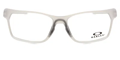 Oakley Ox8174f Hex Jector Asian Fit Men's Glasses, Clear, Size 54 In Burgundy