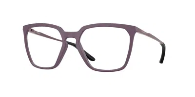Oakley Ox8189 Bmng Sq 818910 Women's Glasses Purple Size 53 - Blue Light Block Available In Matte Aubergine