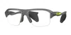 Oakley 62mm Rectangle Optical Glasses In Black