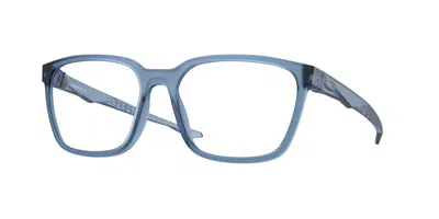 Oakley Ox8207 Overhead Sq 820703 Men's Glasses Blue Size 54 - Blue Light Block Available In Matte Transparent Abyss Blue