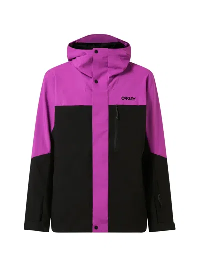 Oakley Panelled Hooded Jacket In Multi