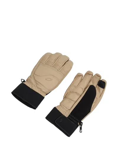Oakley Peak Leather Gloves In Neutral