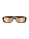 Oakley Rectangular Frame Sunglasses Colored Lenses In Multi