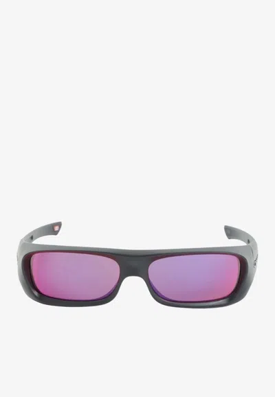 Oakley Permian Rectangular Sunglasses In Black