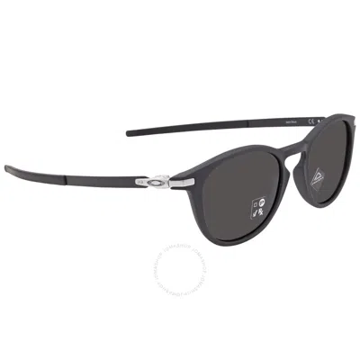 Oakley Pitchman R Prizm Grey Round Men's Sunglasses Oo9439 943901 50 In Gray