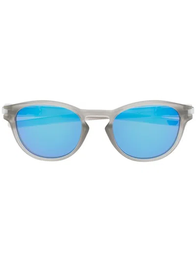 Oakley Pitchman Round Sunglasses In 灰色