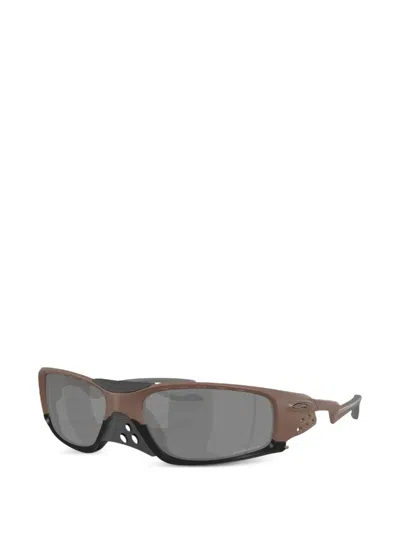 Oakley Plantaris Sq Geometric-frame Sunglasses In Multi