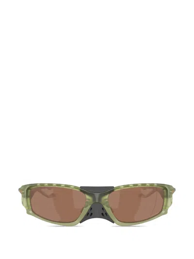 Oakley Plantaris Sq Rectangle-frame Sunglasses In Blue