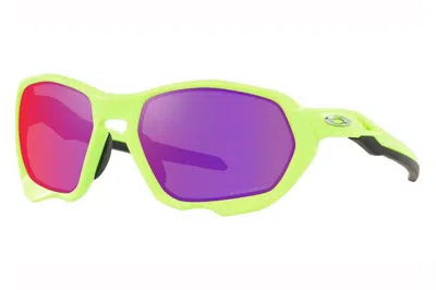 Pre-owned Oakley Plazma Sunglasses Matte Retina Burn (oo9019-04)