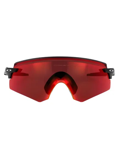 Oakley Polished Black Acetate Sunglasses