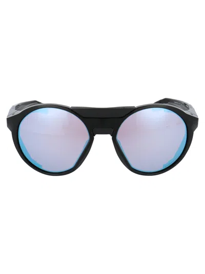 Oakley Polished Black Acetate Sunglasses