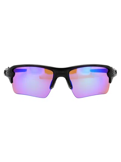 Oakley Polished Black Acetate Sunglasses