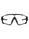 Oakley Polished Black Acetate Sunglasses In Black
