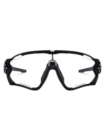 Oakley Polished Black Acetate Sunglasses