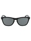 Oakley Polished Black Acetate Sunglasses In Black