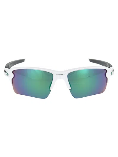 Oakley Polished White Acetate Sunglasses